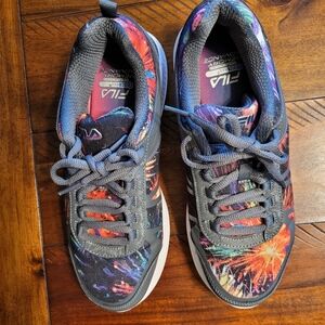 FILA women's cool max memory foam sneakers size 7-1/2"